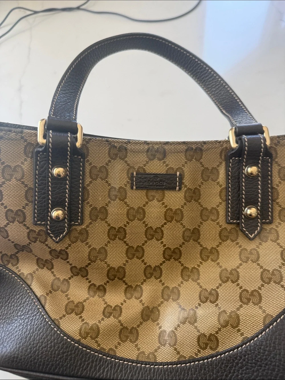 The Fall 2026 Gucci Brown Hasler tote
